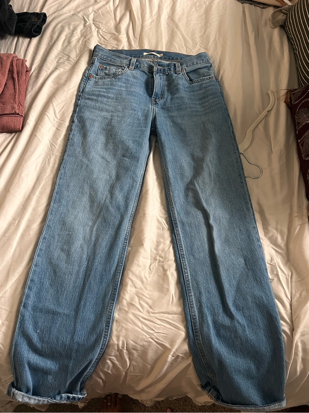 Levi's Light Blue Low Pro Straight Women's Jeans